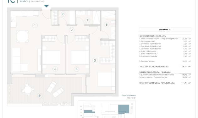 New Build - Apartment - Benijofar - Pueblo