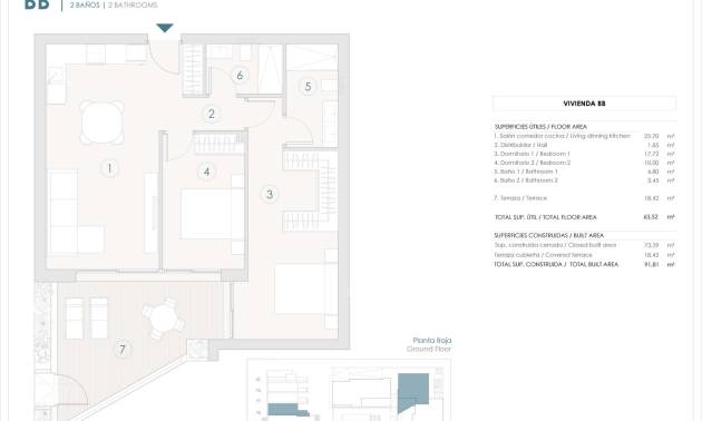 New Build - Apartment - Benijofar - Pueblo