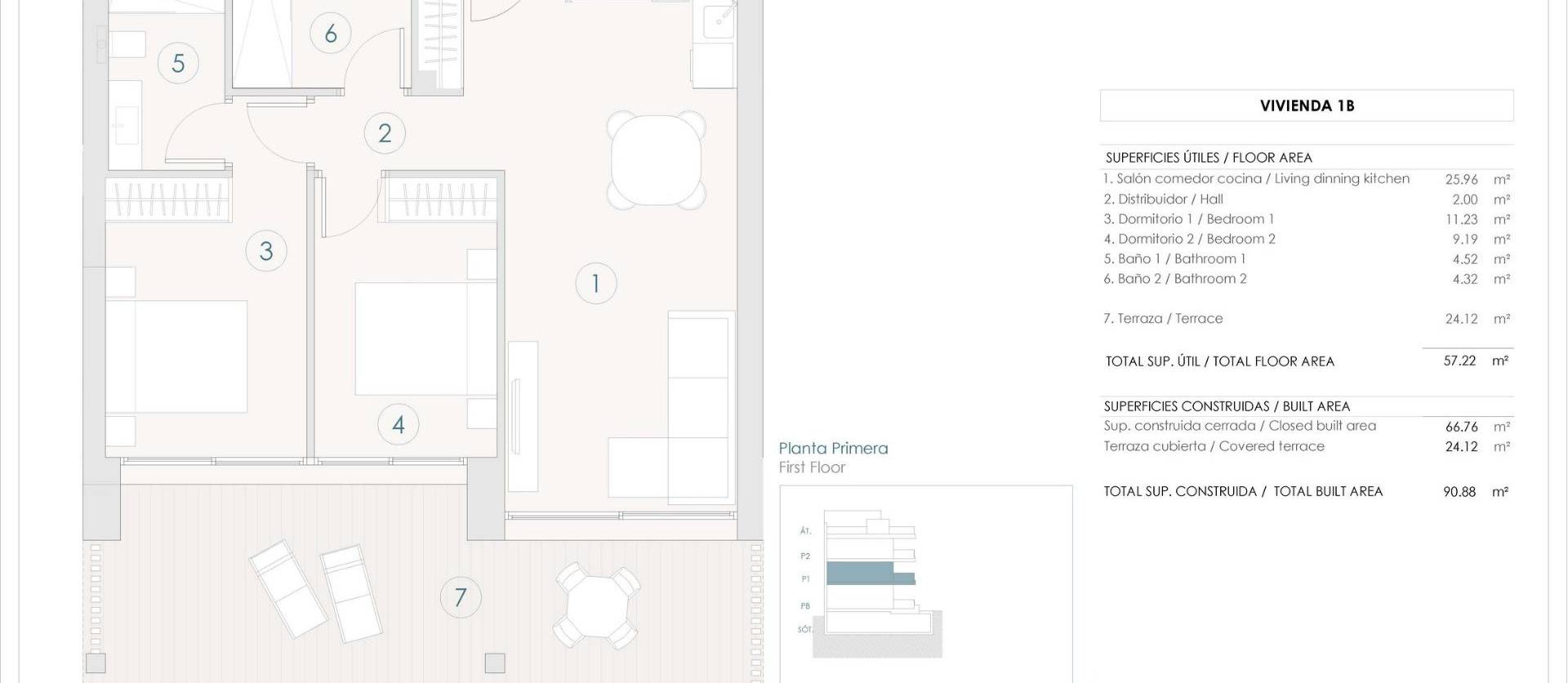 New Build - Apartment - Benijofar - Pueblo