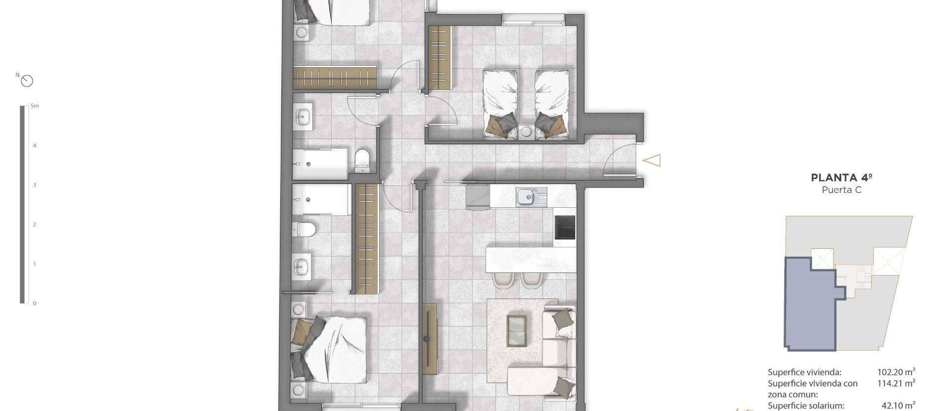 New Build - Apartment - Guardamar del Segura - Pueblo