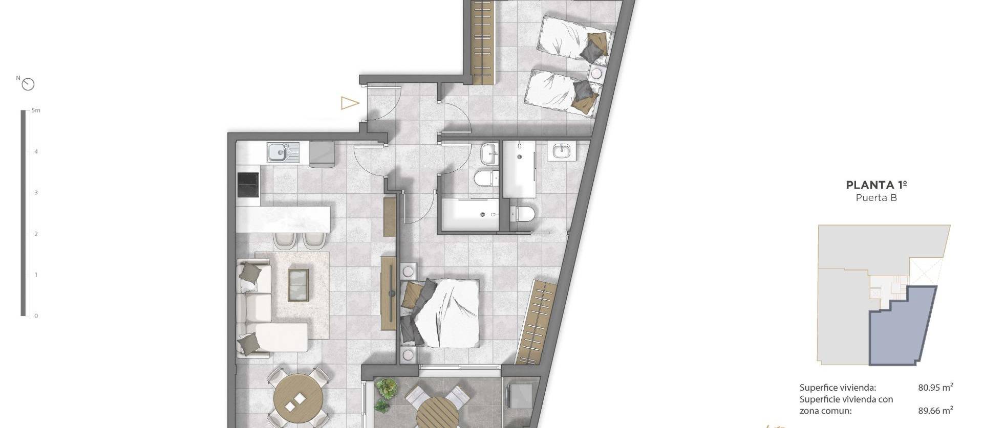 New Build - Apartment - Guardamar del Segura - Pueblo