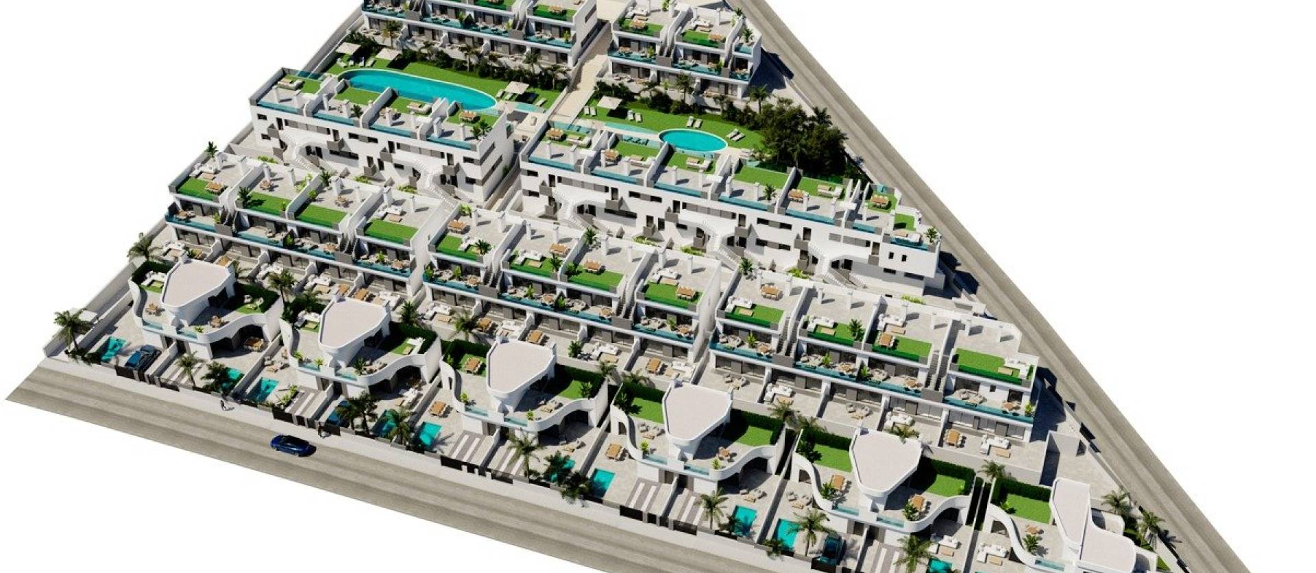 New Build - Ground Floor Bungalow - Torrevieja - Lago Jardín II