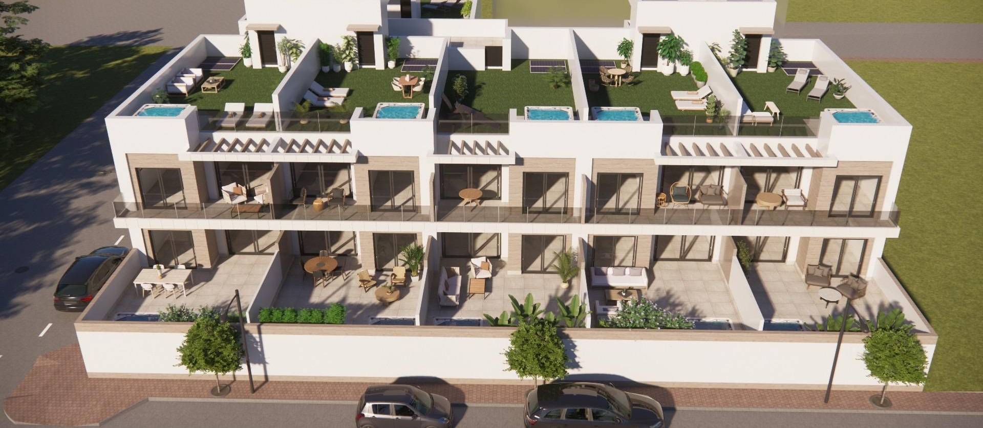 New Build - Top Floor Bungalow - Rojales - Pueblo