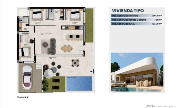 New Build - Semi Detached - Dolores - Pueblo