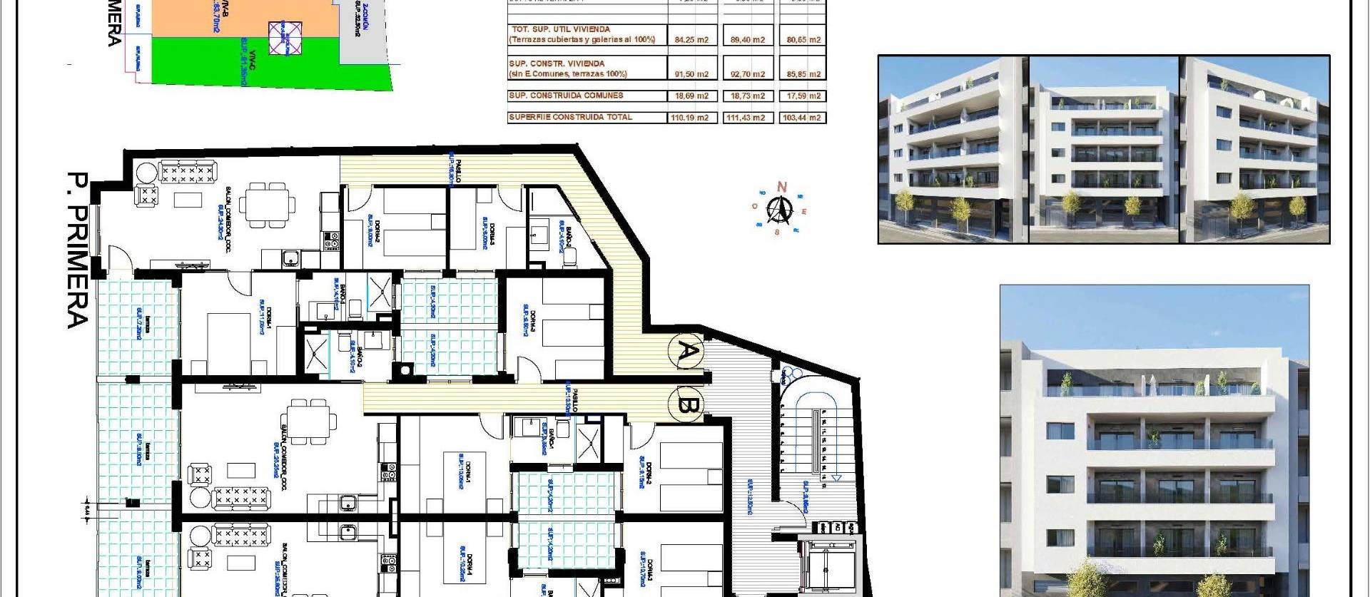 Nieuwbouw projecten - Appartment - Torrevieja - Center