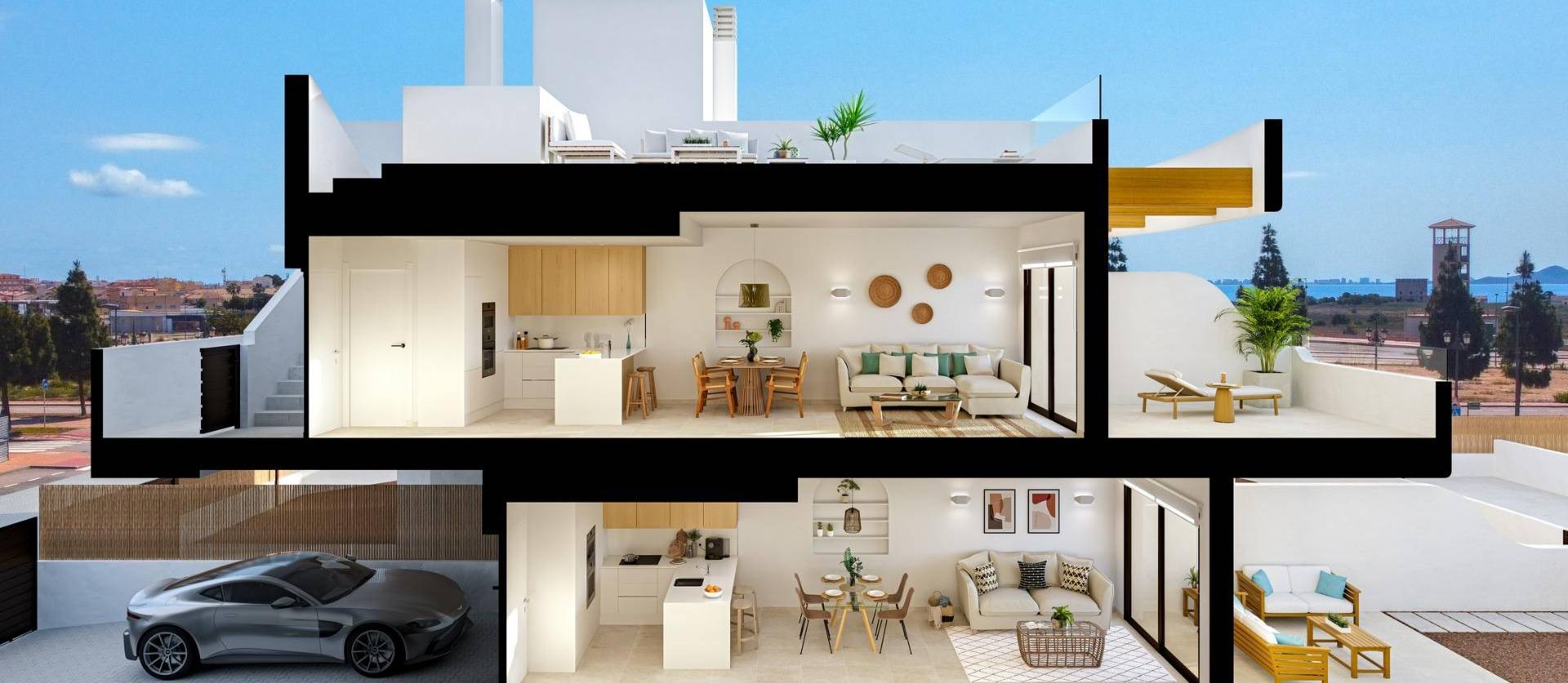 New Build - Apartment - Los Alcázares - Serena Golf