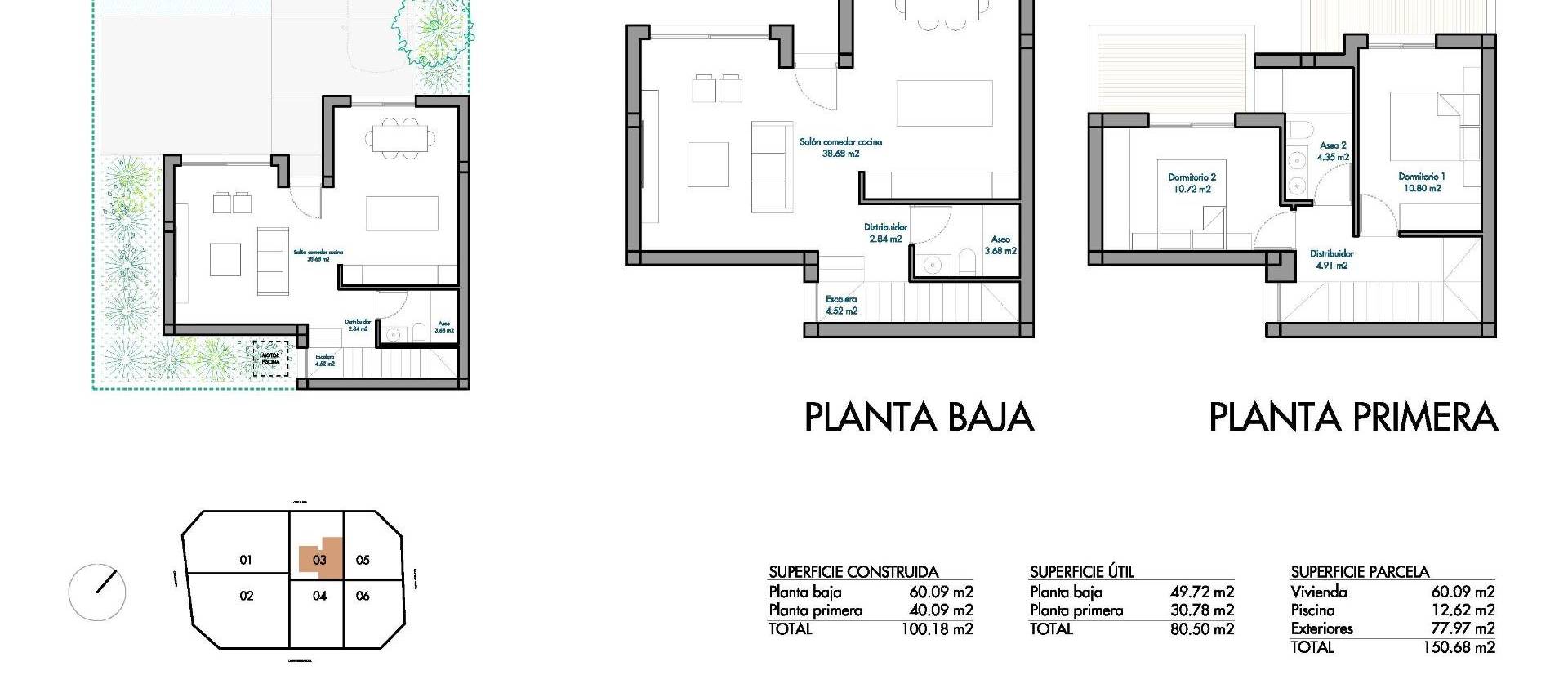 New Build - Semi Detached - Torre Pacheco - El Alba