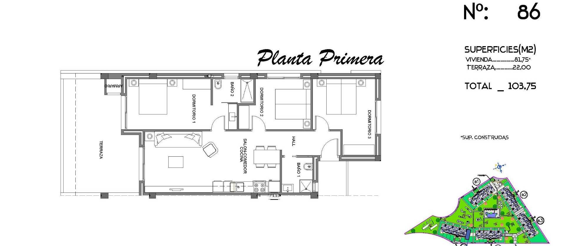 New Build - Apartment - Guardamar del Segura - El Raso