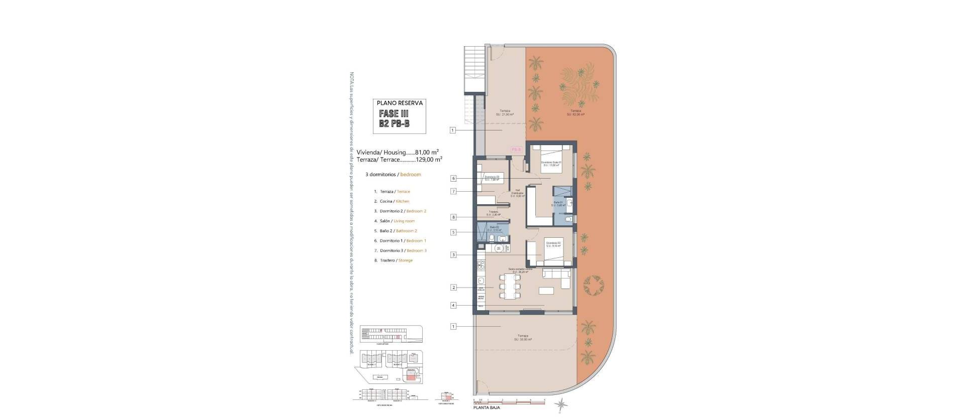 New Build - Ground Floor Bungalow - Los Alcázares - La Serena Golf