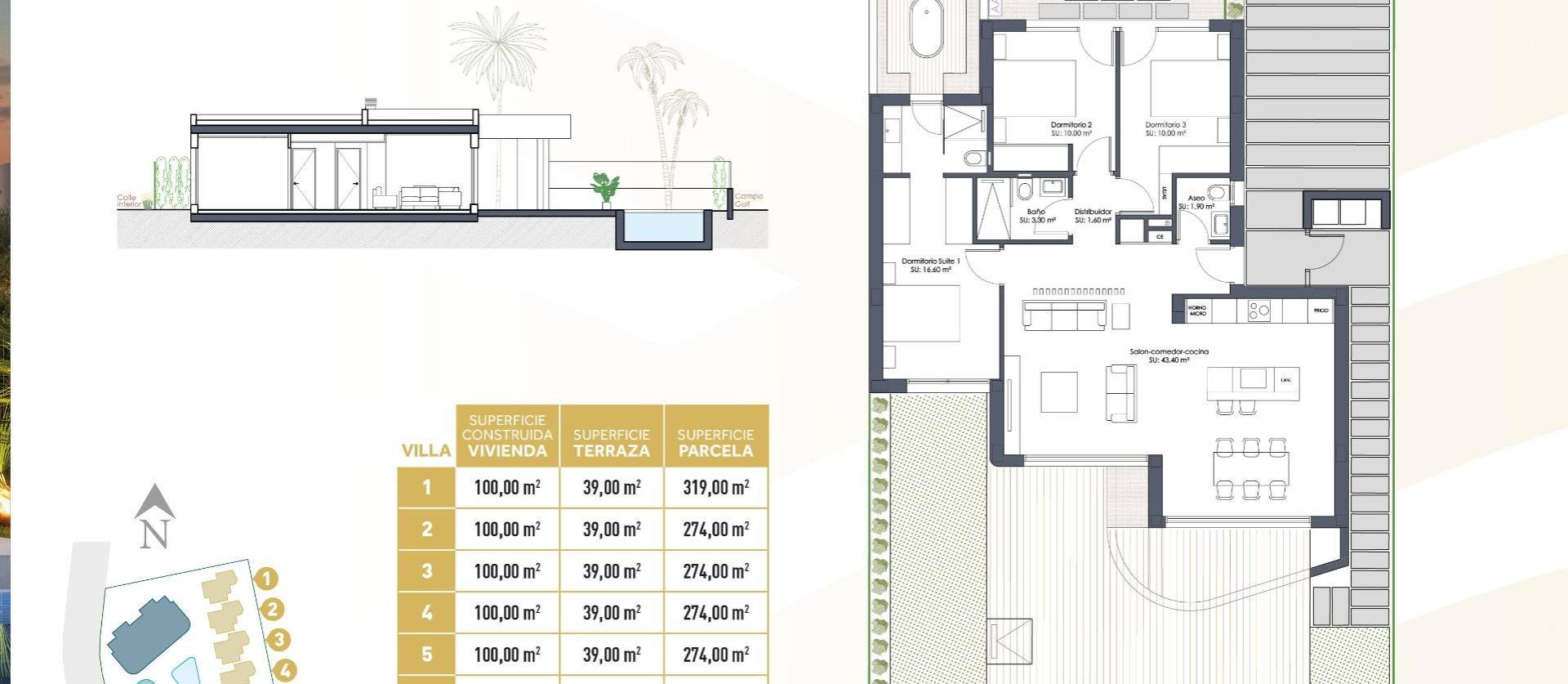 New Build - Villa - Los Alcázares - Serena Golf