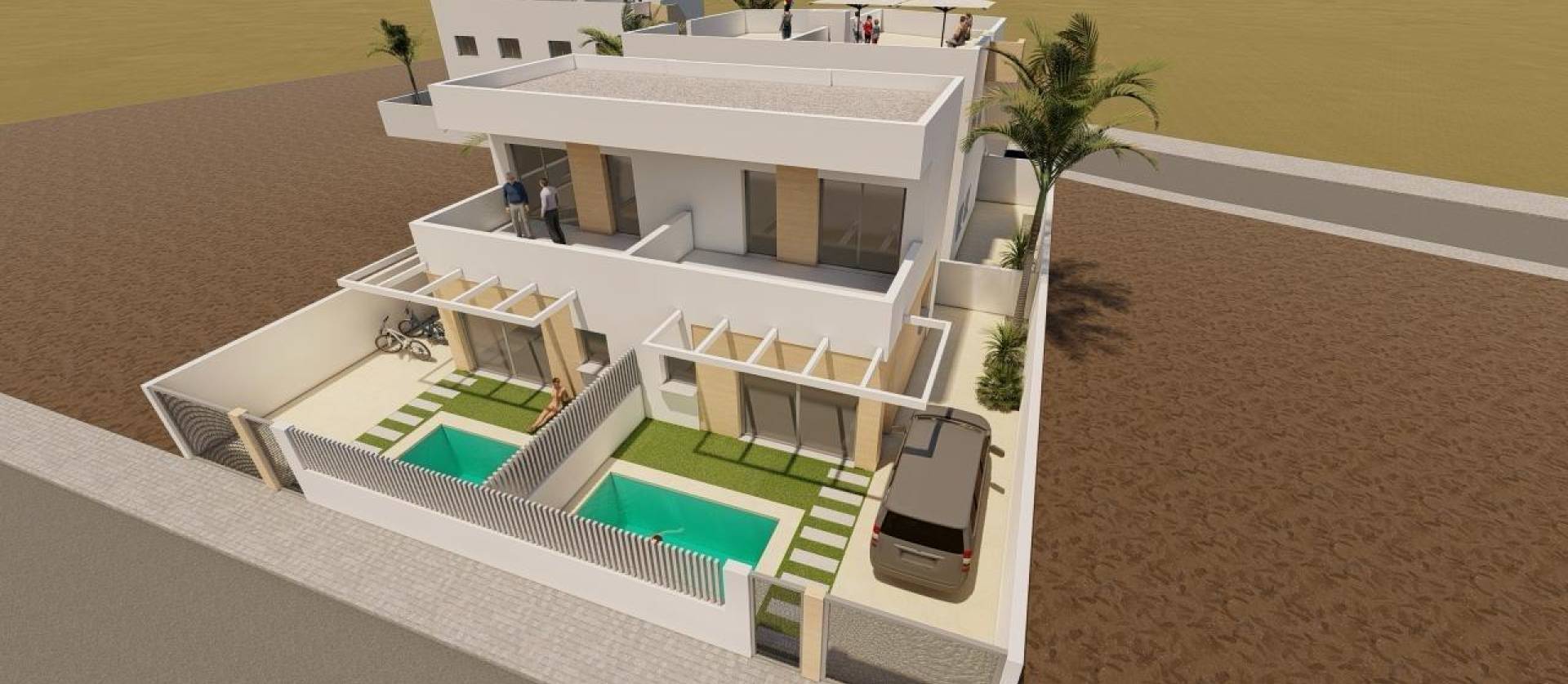 Nieuwbouw projecten -  - Puerto De Mazarron - Mar De Plata