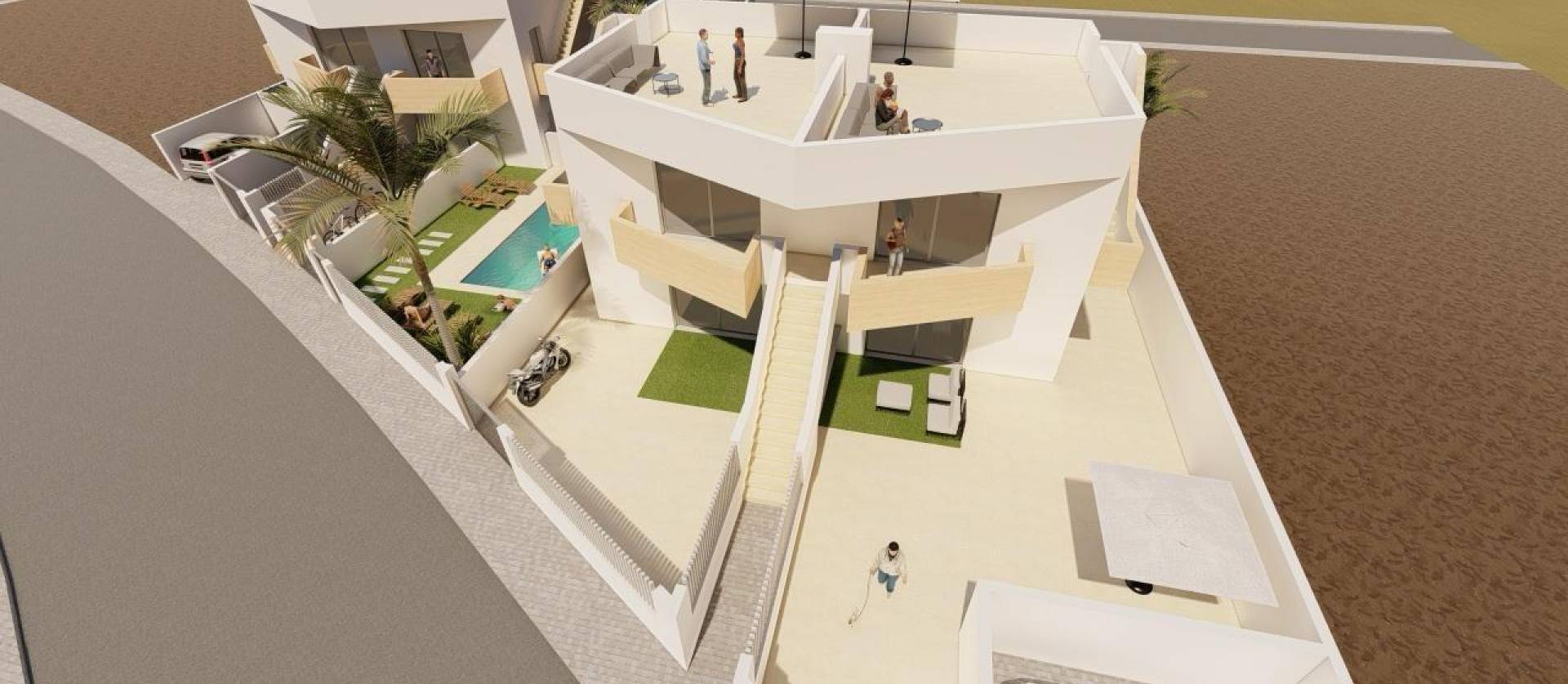 Nieuwbouw projecten -  - Puerto De Mazarron - Mar De Plata