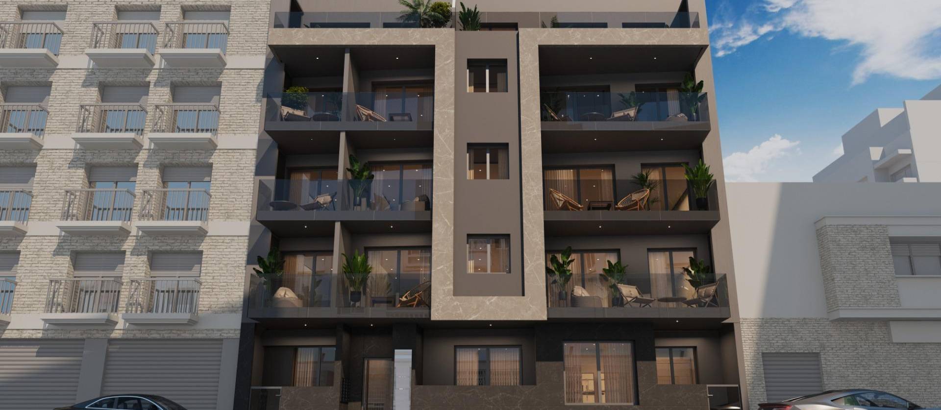 Nieuwbouw projecten - Appartment - Torrevieja - Center