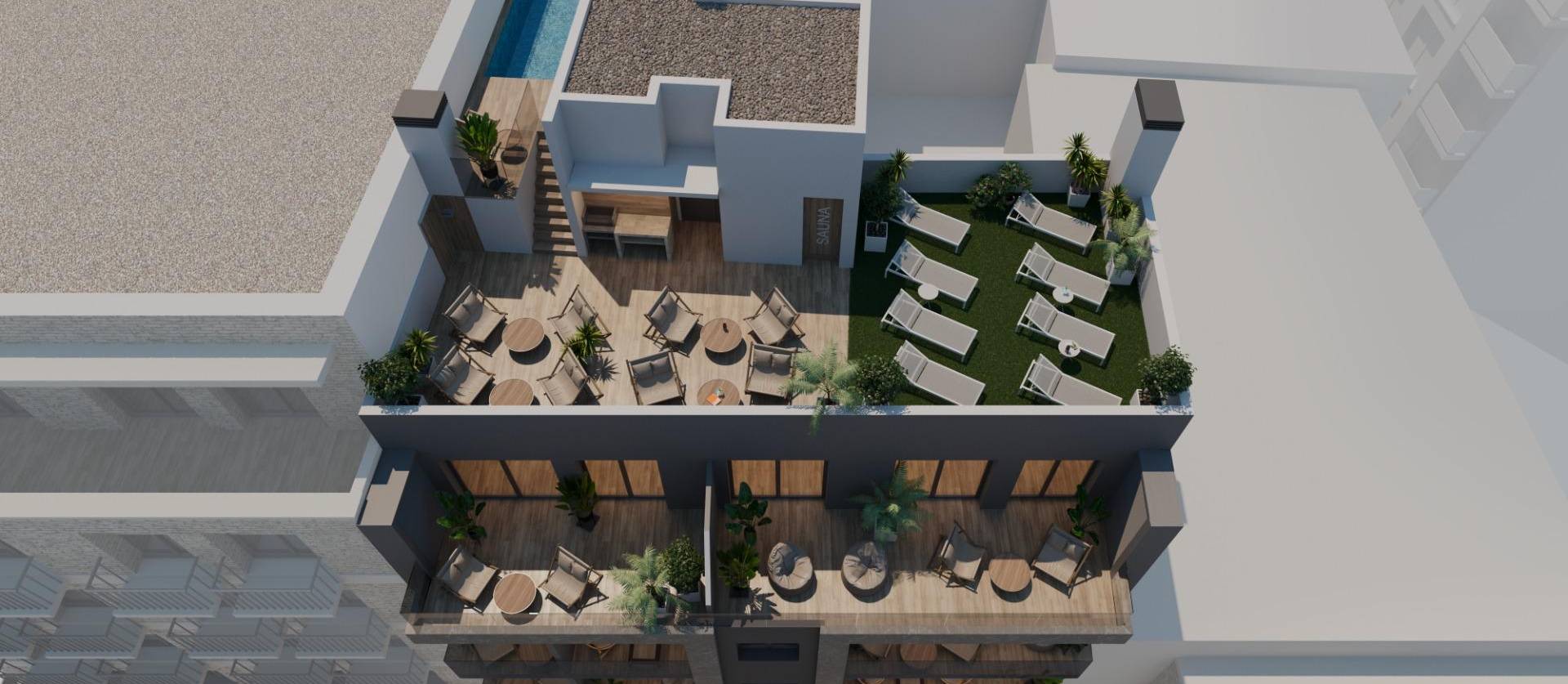 Nieuwbouw projecten - Appartment - Torrevieja - Center