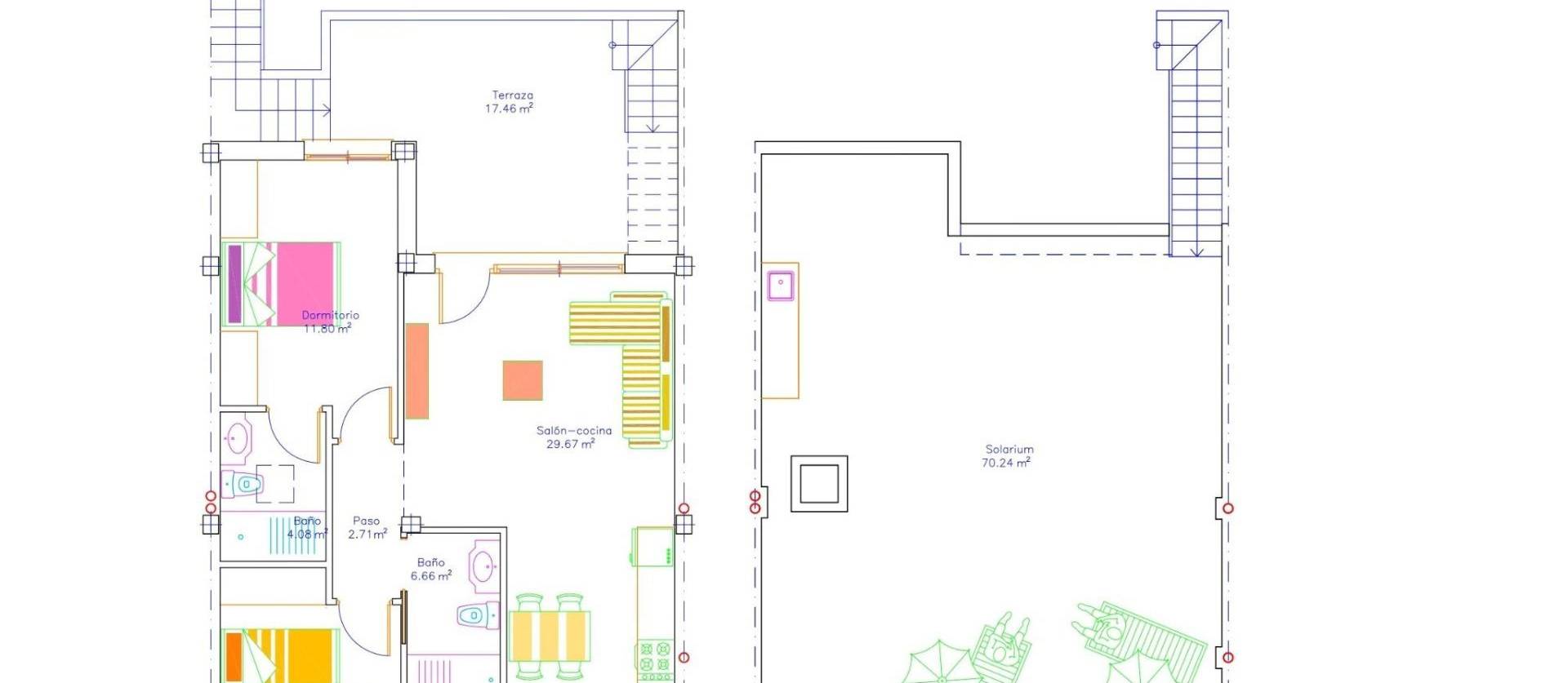 New Build - Bungalow - San Javier - pueblo