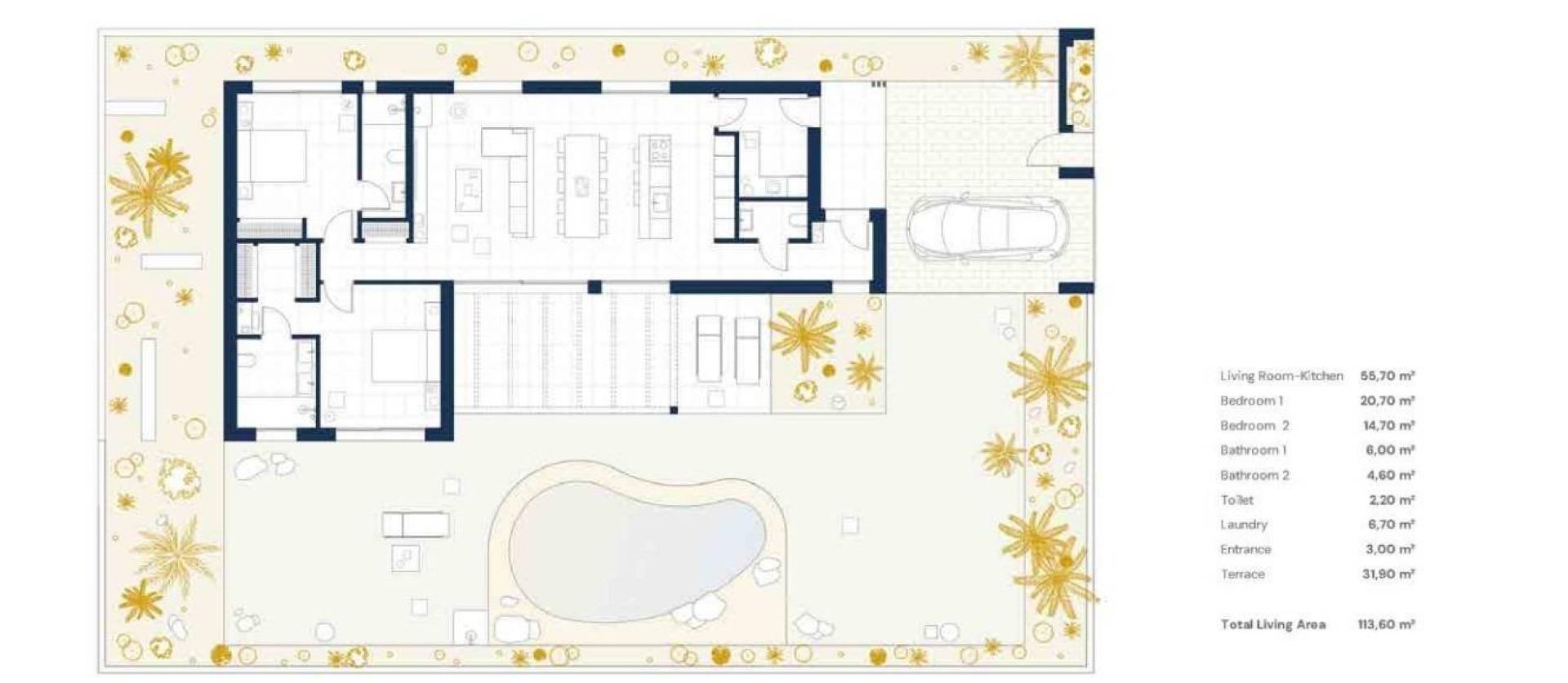 New Build - Villa - Baños y Mendigo - Altaona Golf