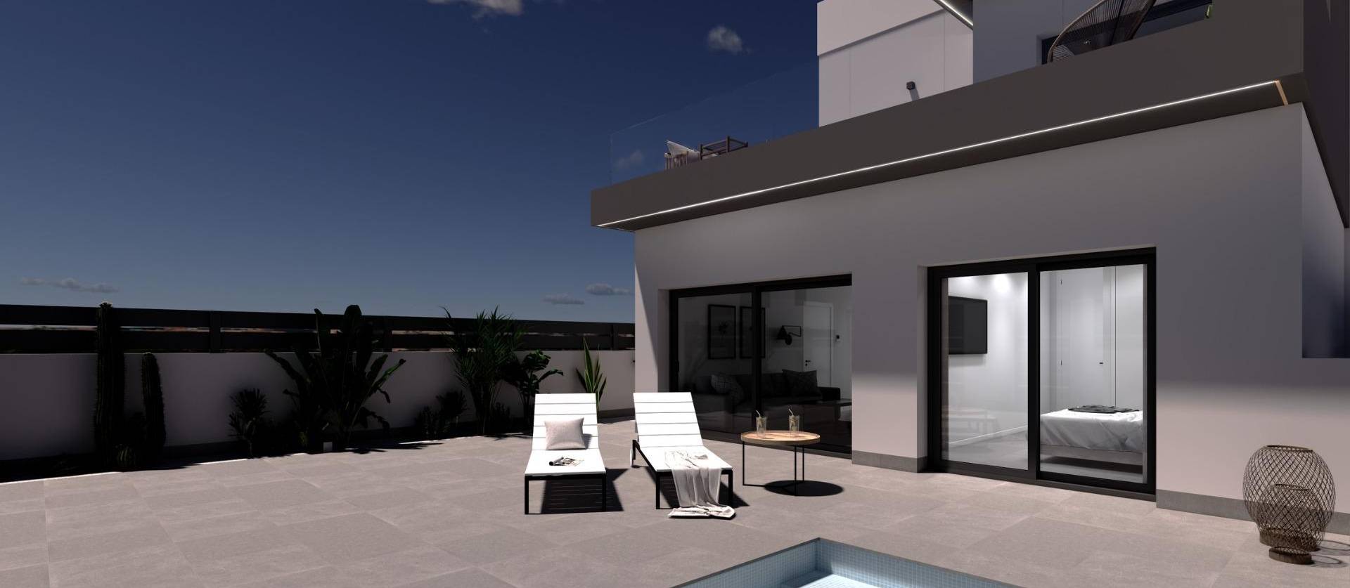 Nieuwbouw projecten - Villa - Benijofar - Pueblo