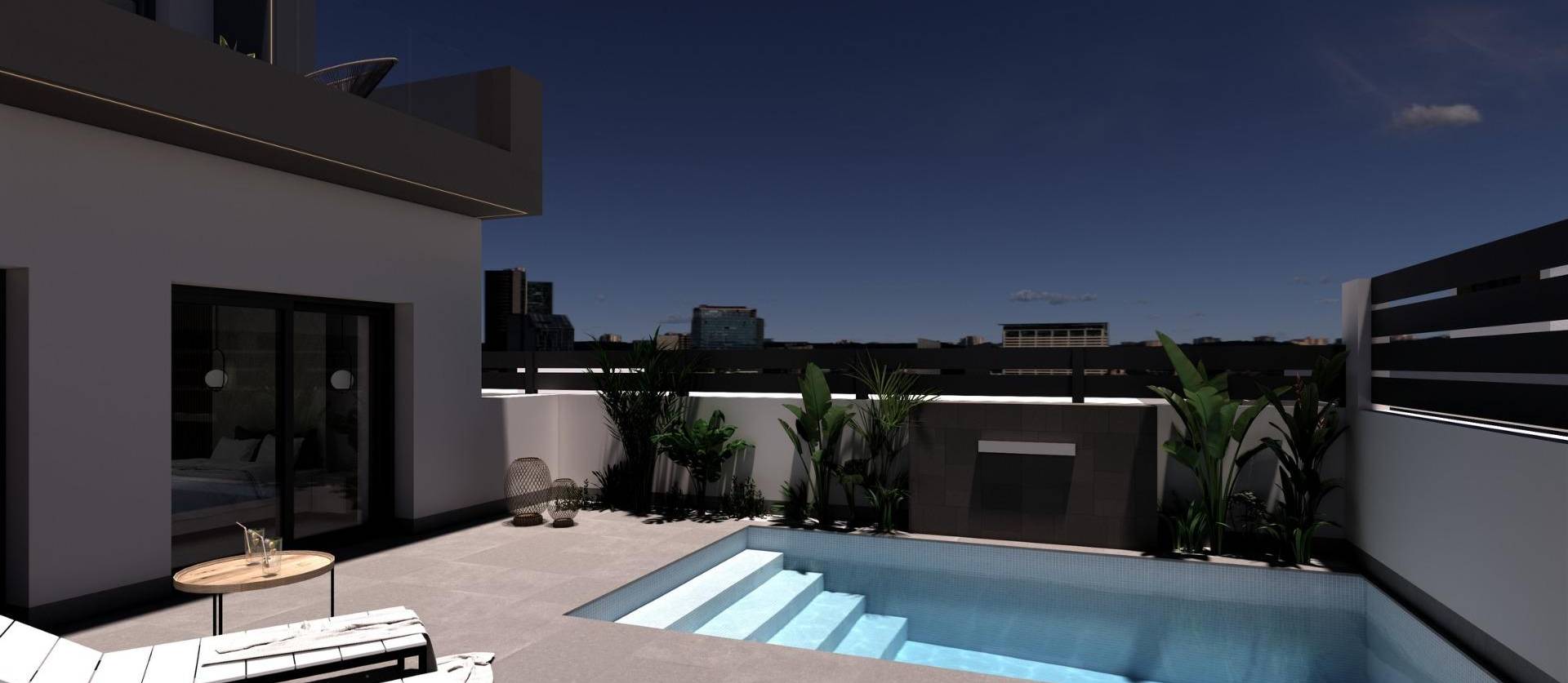 Nieuwbouw projecten - Villa - Benijofar - Pueblo