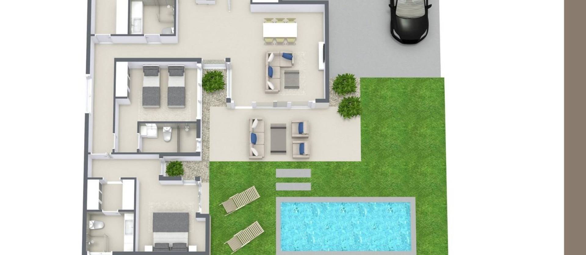 New Build - Villa - Baños y Mendigo - Altaona Golf