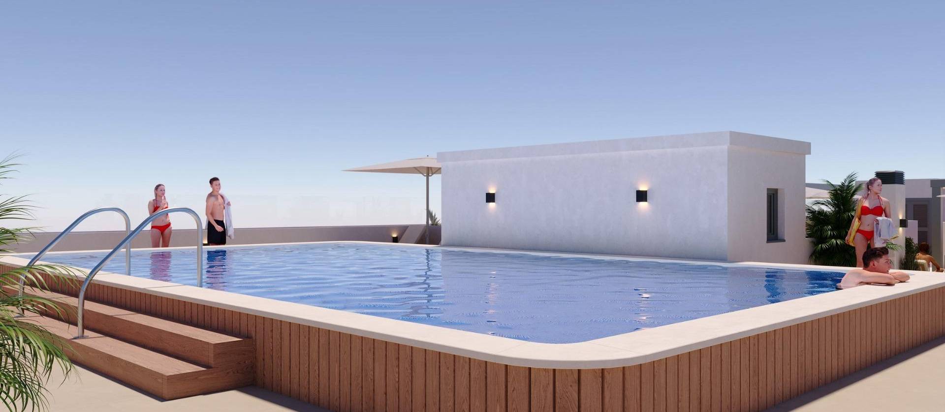 Nieuwbouw projecten - Appartment - San Miguel de Salinas - Pueblo