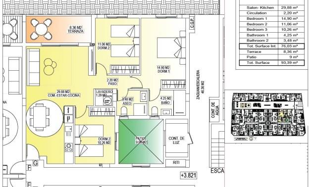 Nieuwbouw projecten - Appartment - San Miguel de Salinas - Pueblo