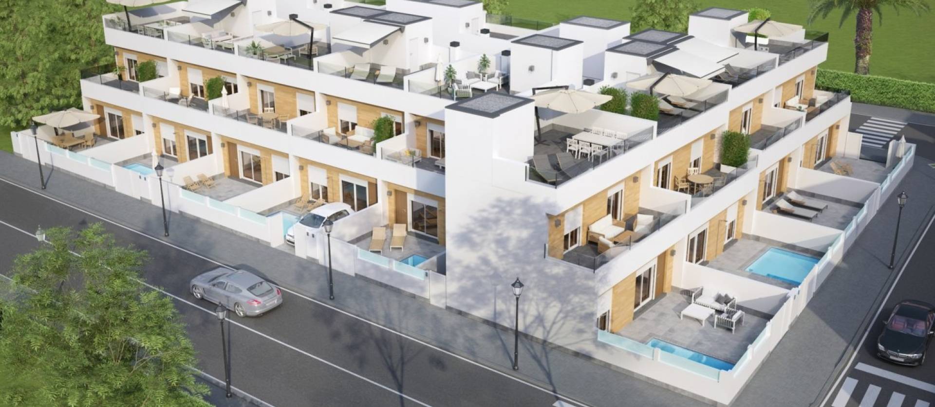 Nouvelle construction - Maison de ville - Avileses