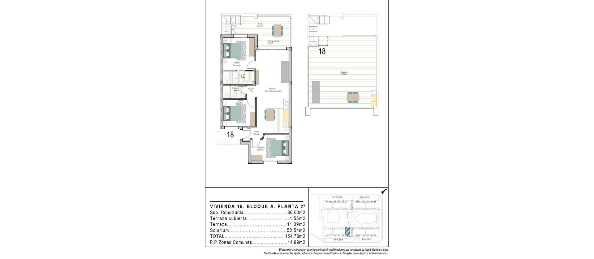 New Build - Apartment - Torre Pacheco - San Cayetano