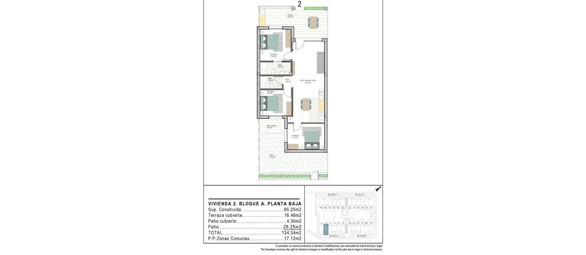 New Build - Apartment - Torre Pacheco - San Cayetano