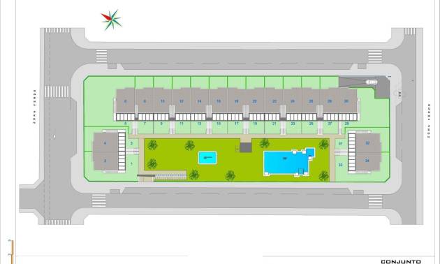 Nouvelle construction - Bungalow - Pilar de la Horadada - pueblo