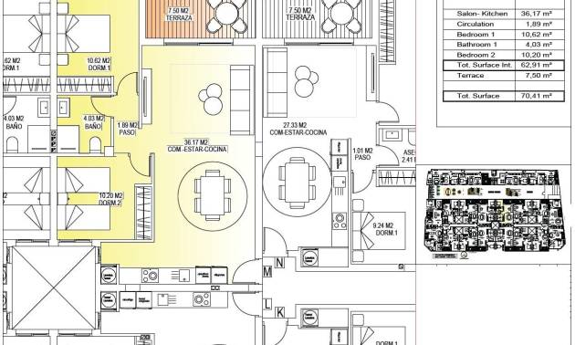 New Build - Apartment - San Miguel de Salinas - Pueblo