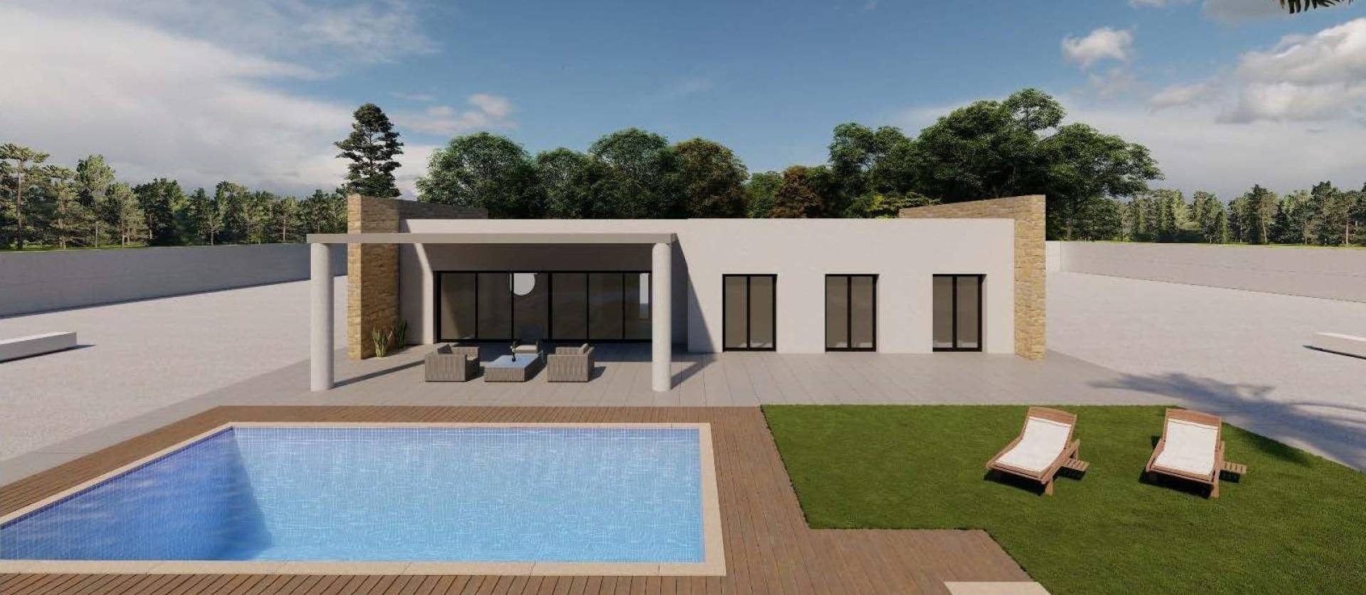 New Build - Villa - Pinoso - Campo