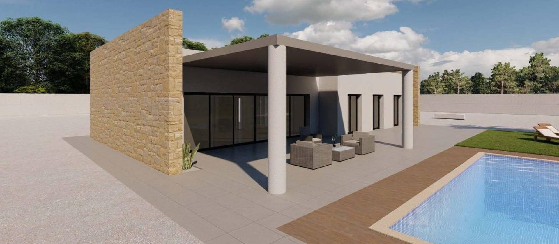 New Build - Villa - Pinoso - Campo