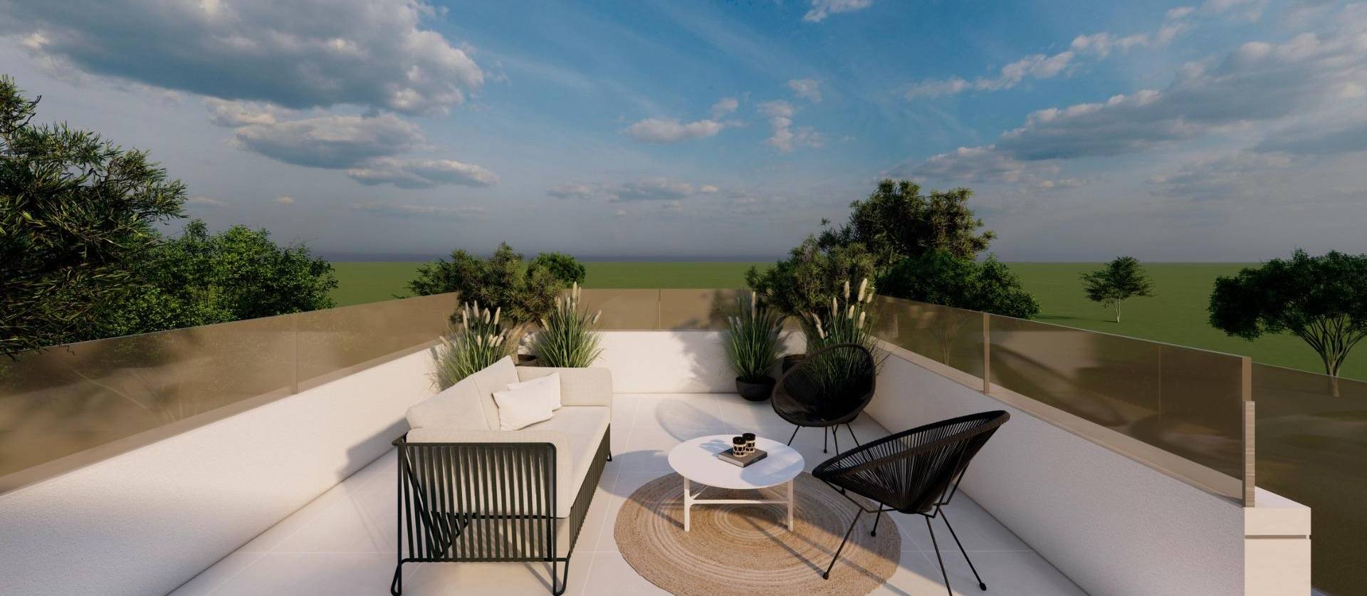 New Build - Top Floor Bungalow - Pilar de la Horadada - pueblo