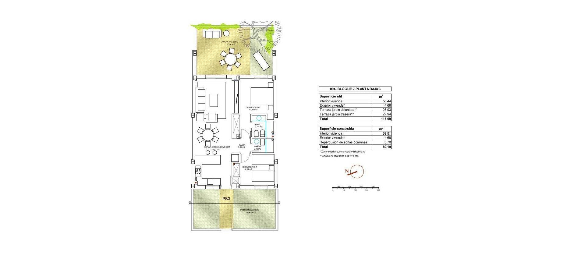 New Build - Apartment - Vera - El Playazo