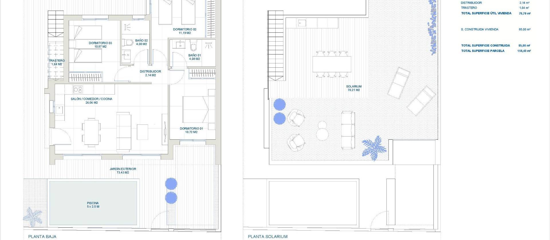 New Build - Villa - Torre Pacheco - Roldan