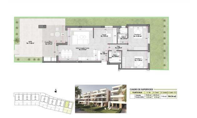 New Build - Apartment - Alhama de Murcia - Condado de Alhama
