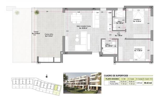 Nieuwbouw projecten - Appartment - Alhama de Murcia - Condado de Alhama