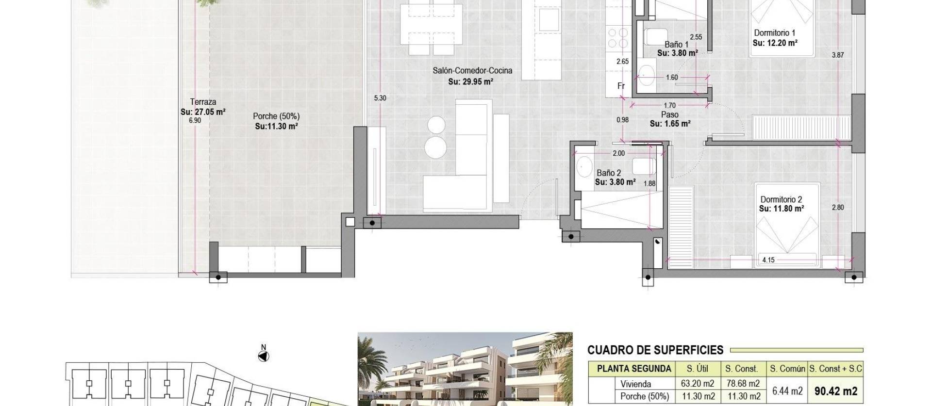 Nieuwbouw projecten - Appartment - Alhama de Murcia - Condado de Alhama