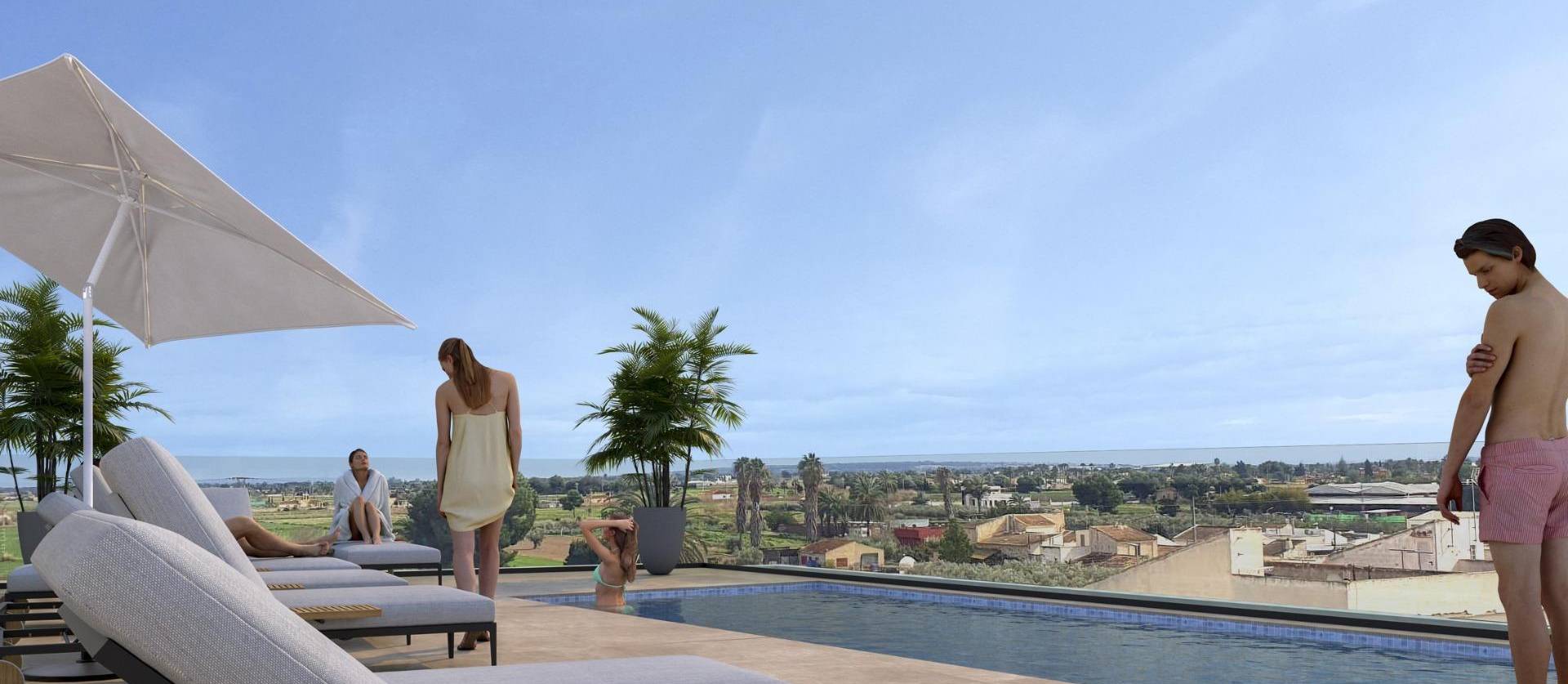 Nieuwbouw projecten - Appartment - Catral - pueblo