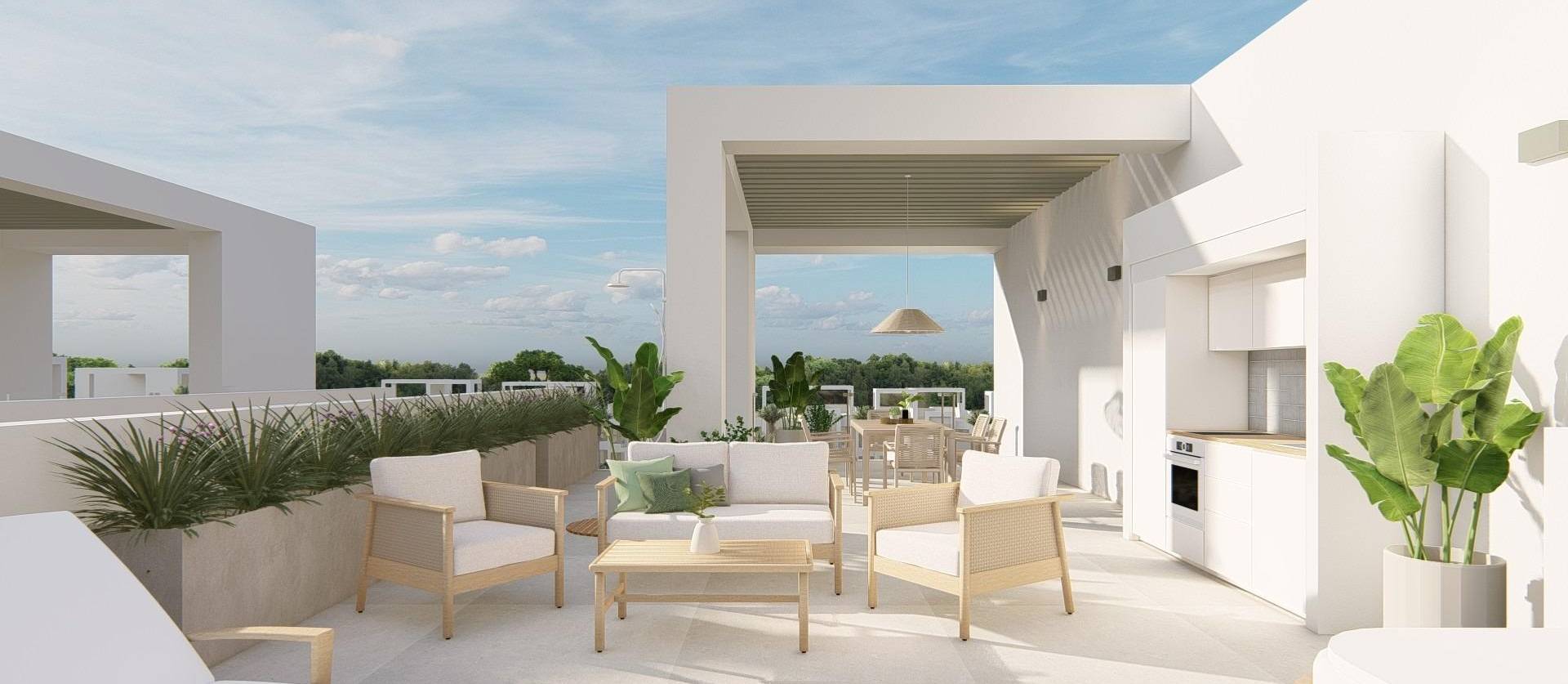 New Build - Apartment - Los Alcázares - Serena Golf