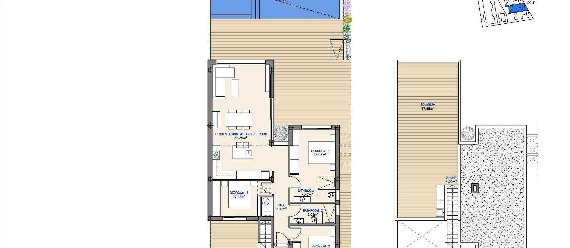 Nouvelle construction - Villa - Los Alcázares - Serena Golf