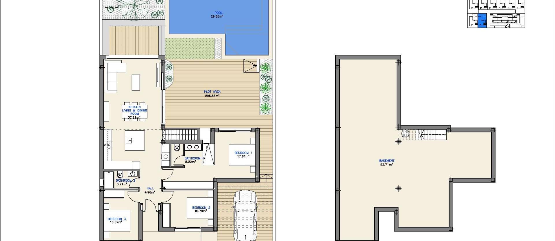 New Build - Villa - Los Alcázares - Serena Golf