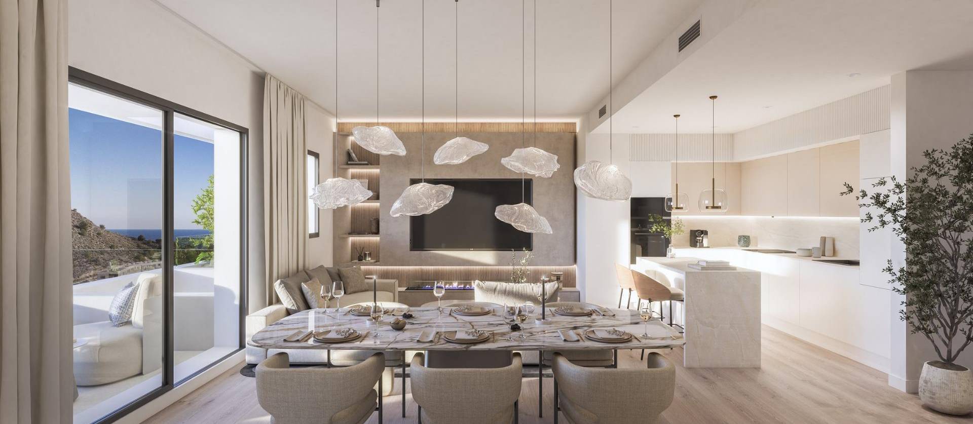 Nieuwbouw projecten - Appartment - Villajoyosa - Playa del Torres