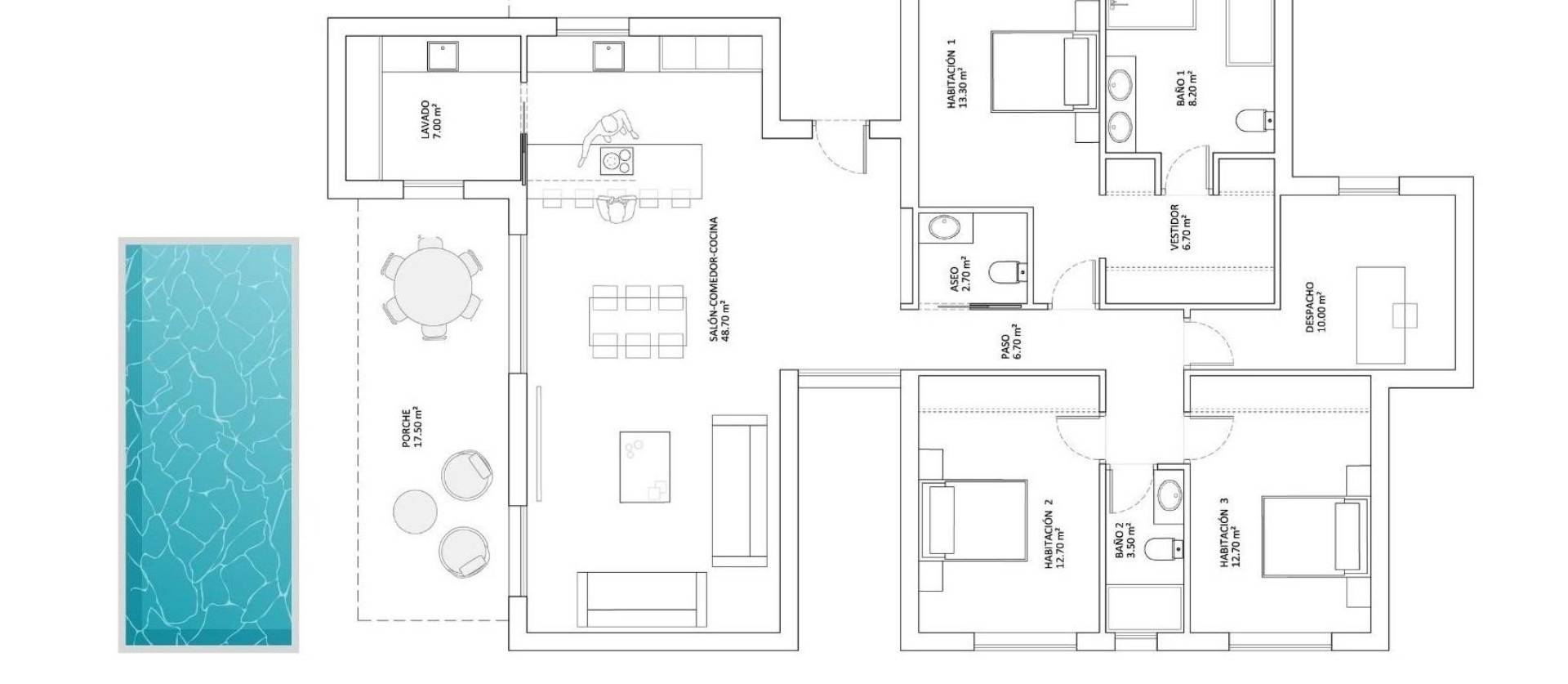 New Build - Villa - Monforte del Cid - La Capitana