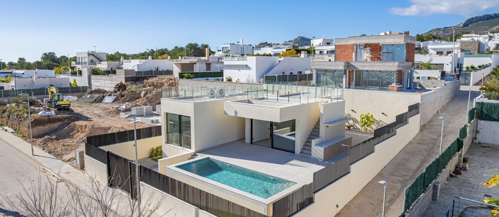 Nouvelle construction - Villa - Polop - La Alberca