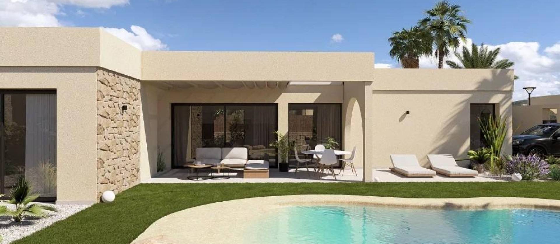 Nouvelle construction - Villa - Baños y Mendigo - Altaona Golf