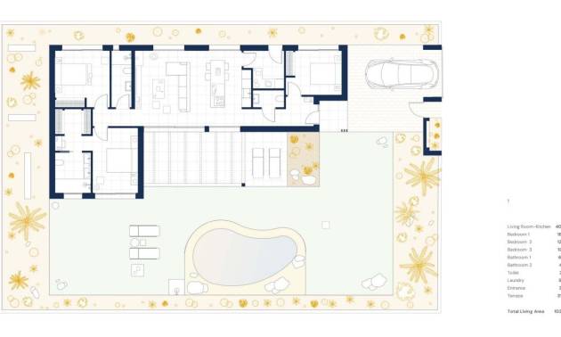 Nouvelle construction - Villa - Baños y Mendigo - Altaona Golf