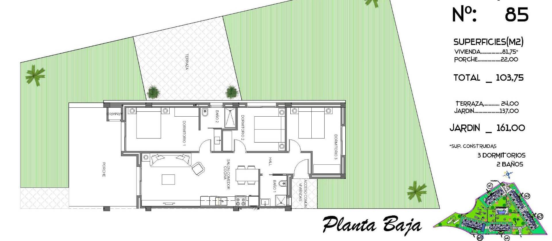 Nouvelle construction - Apartment - Guardamar del Segura - El Raso