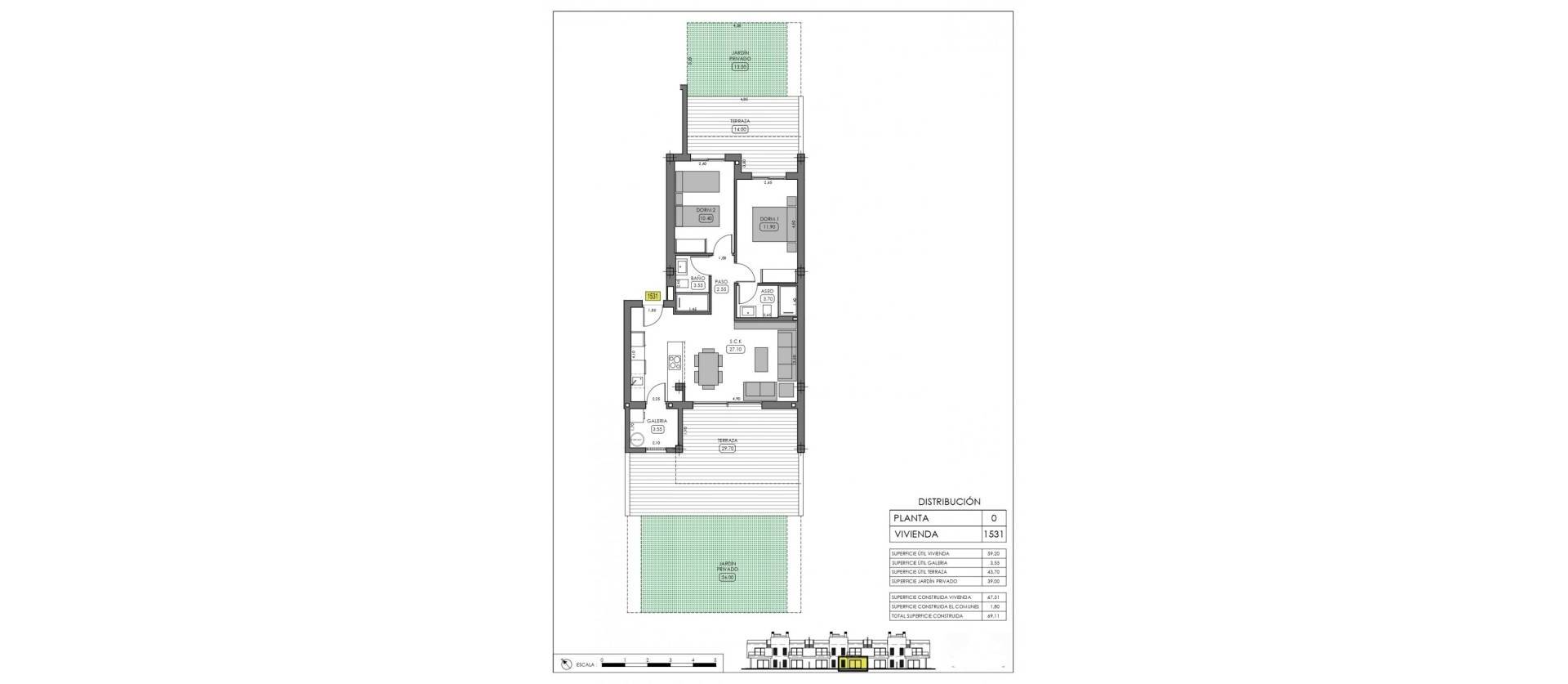 Nieuwbouw projecten - Bungalow - Algorfa - La Finca Golf