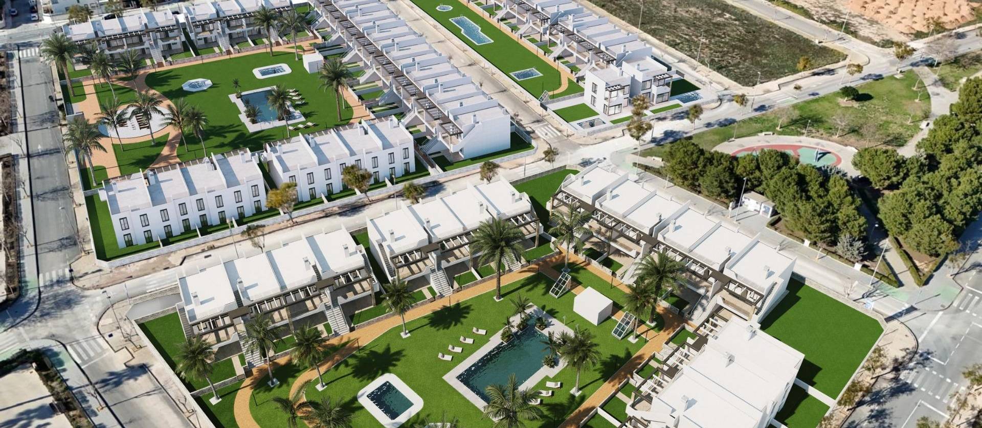 Nieuwbouw projecten - Bungalow - Pilar de la Horadada - pueblo